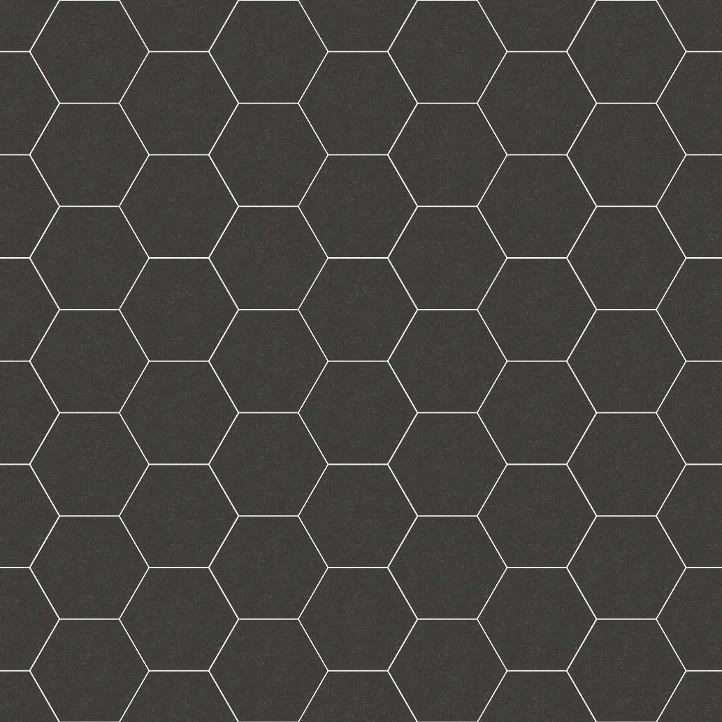 Vives Micra Hexagon Grafito 51,9x59,9