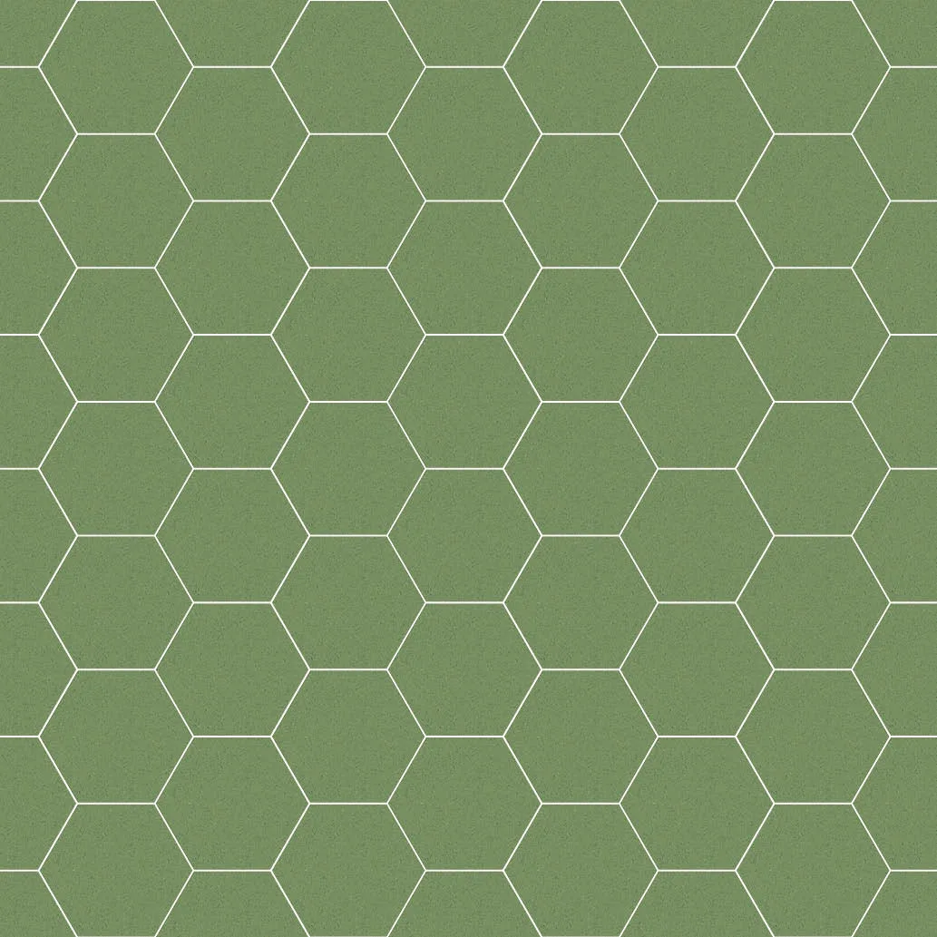 Vives Micra Hexagon Verde 51,9x59,9