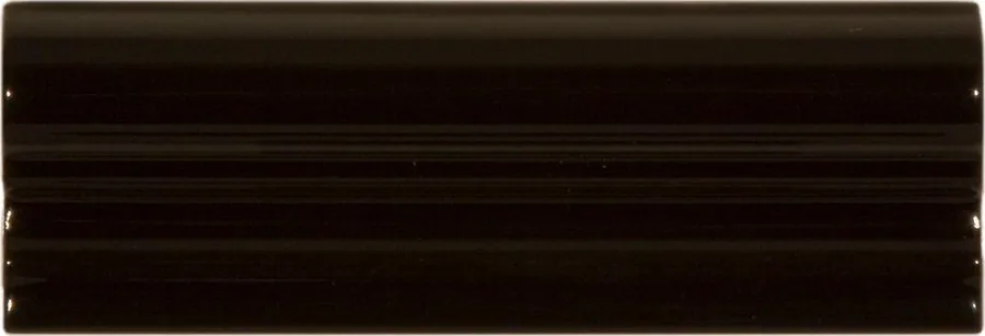 Ceramica Antiga Moldura Italiana 15x5 Negro