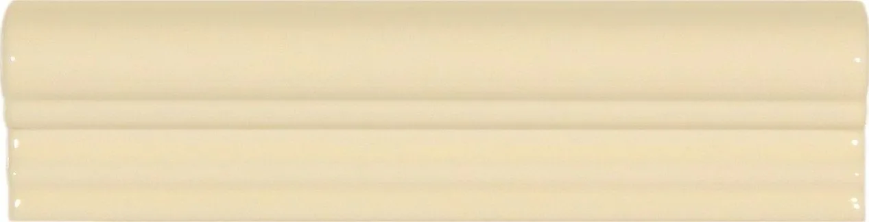 Ceramica Antiga Moldura Italiana Beige Brillo 20x5