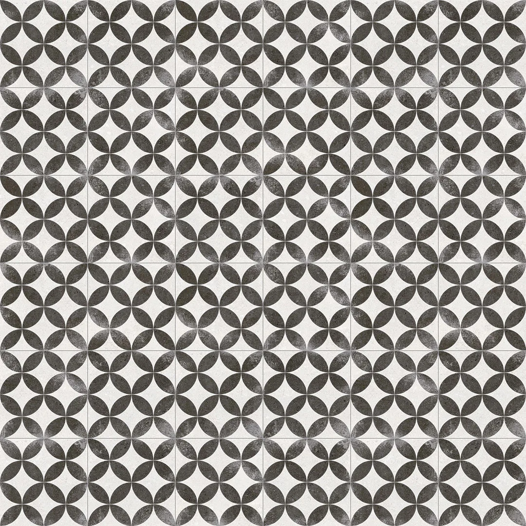 Vives Nassau Kerala Negro 20x20