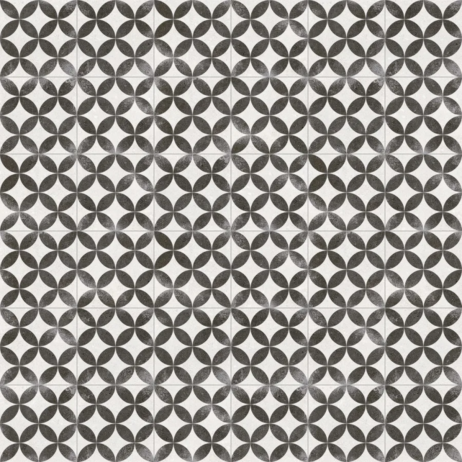 Vives Nassau Kerala Negro 20x20