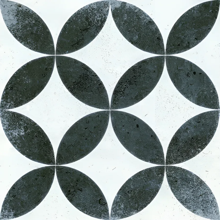 Vives Nassau Kerala Negro 20x20