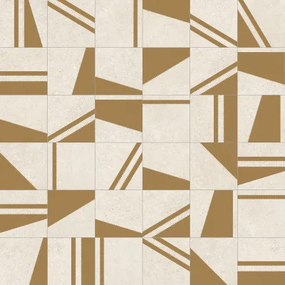 Vives Nassau Kokomo Crema Oro (mix)  20x20