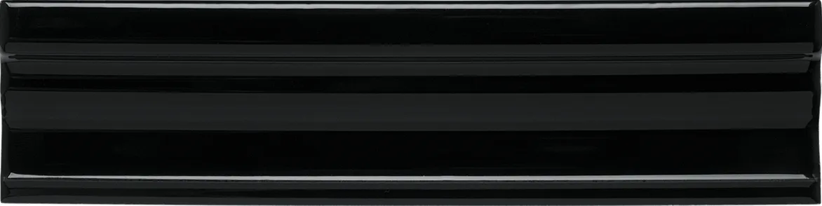 Adex Neri Cornisa Clasica 3,5x15 Negro