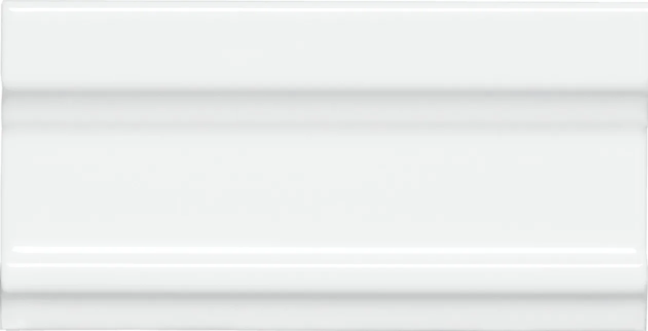 Adex Neri Cornisa Clasica 7,5x15 Blanco Z