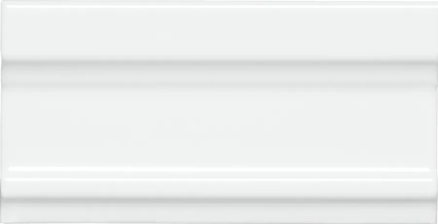 Adex Neri Cornisa Clasica 7,5x15 Blanco Z