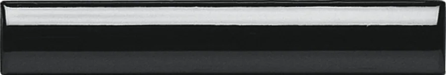 Adex Neri Cubrecanto 2,5x15, Negro