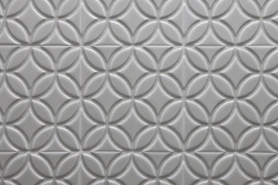 Adex Neri Liso Botanical Silver Mist 15x15