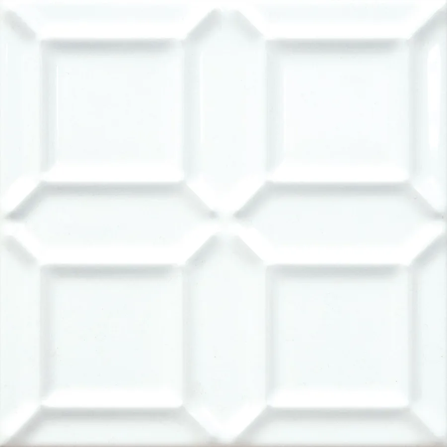 Adex Neri Liso Edge 15x15 Blanco Z
