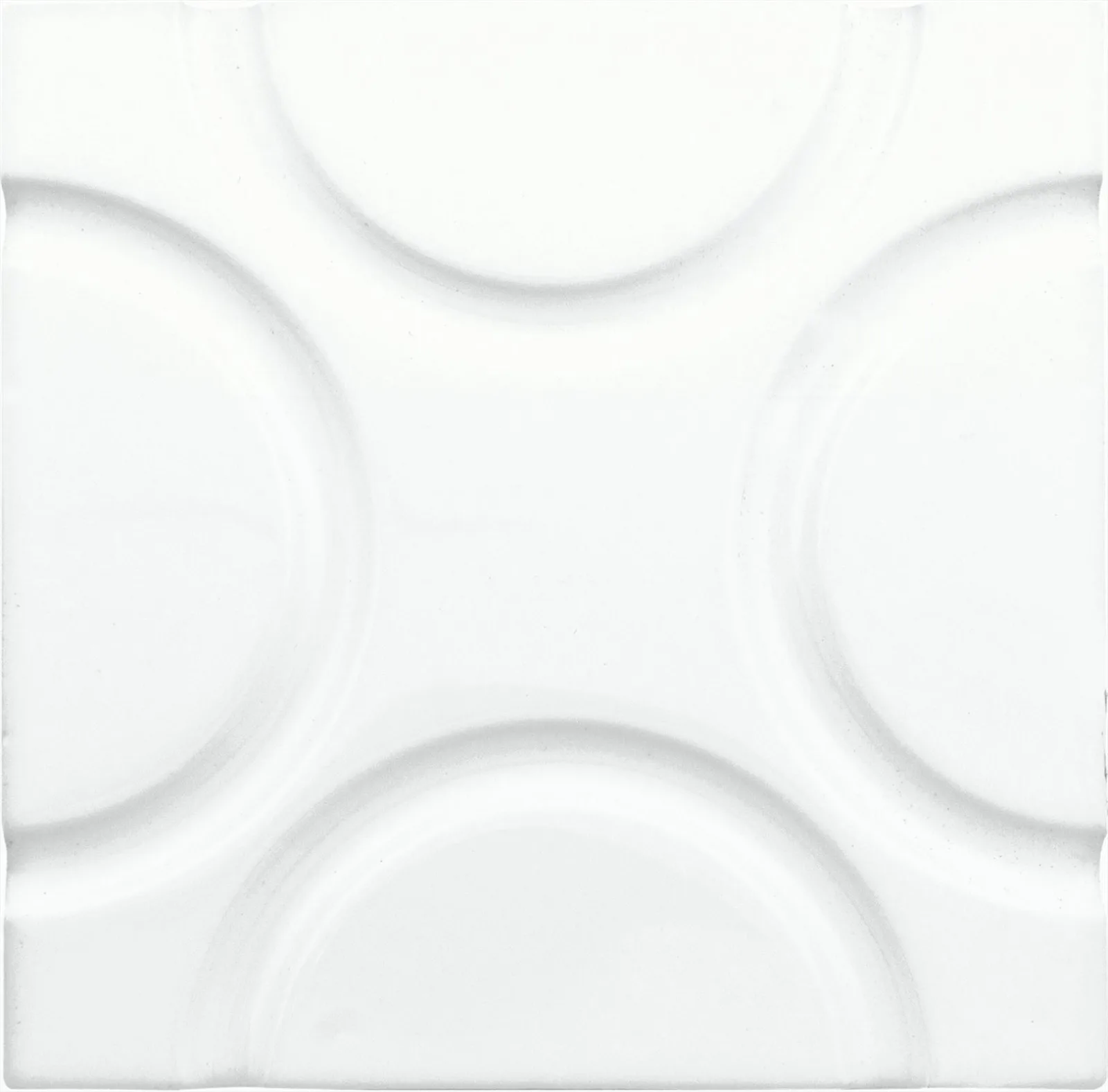 Adex Neri Liso Geo Blanco Z 15x15
