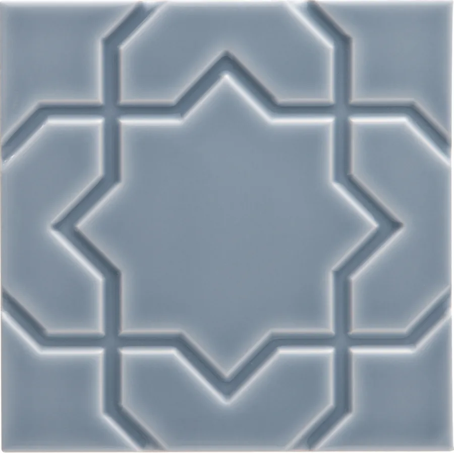 Adex Neri Liso Star 15x15 Storm Blue