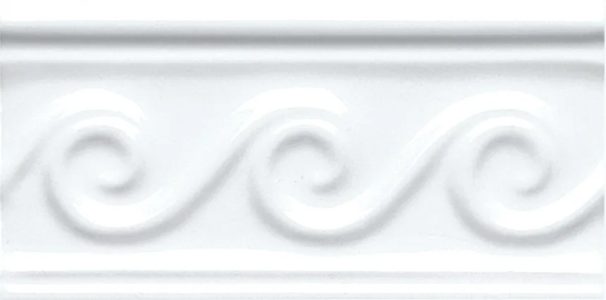 Adex Neri Relieve Olas 7,5x15 Blanco Z