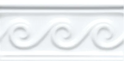 Adex Neri Relieve Olas 7,5x15 Blanco Z