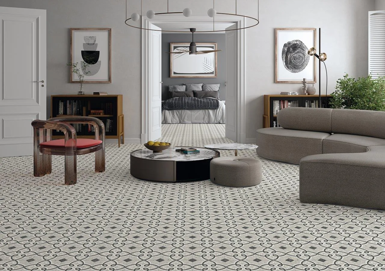 Vives Niza Octogono Garde Gris 20x20