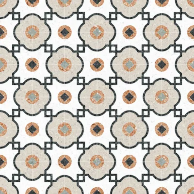 Vives Niza Octogono Grimaud Multicolor 20x20