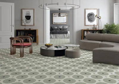 Vives Niza Octogono Valeta Verde 20x20