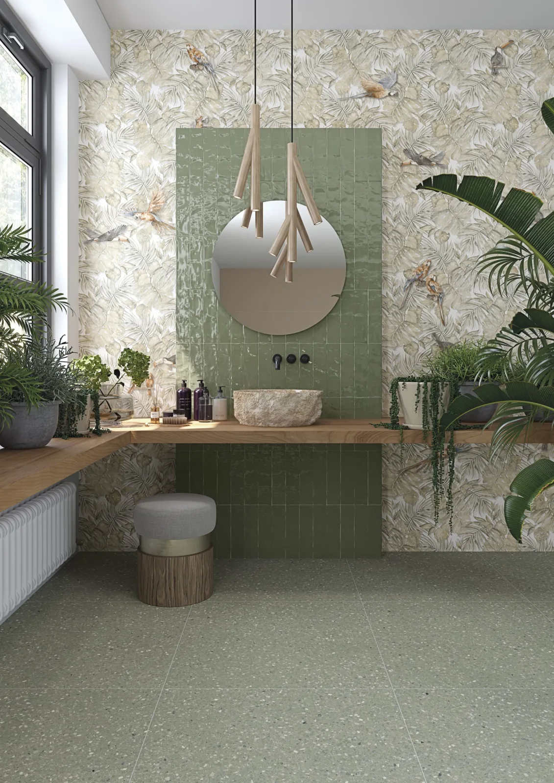 Vives Niza-R Beige Antideslizante 80x80