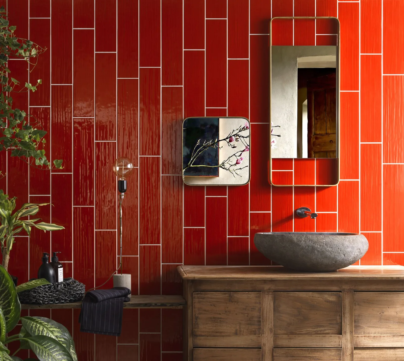 Tonalite Paintboard Rosso 10x40
