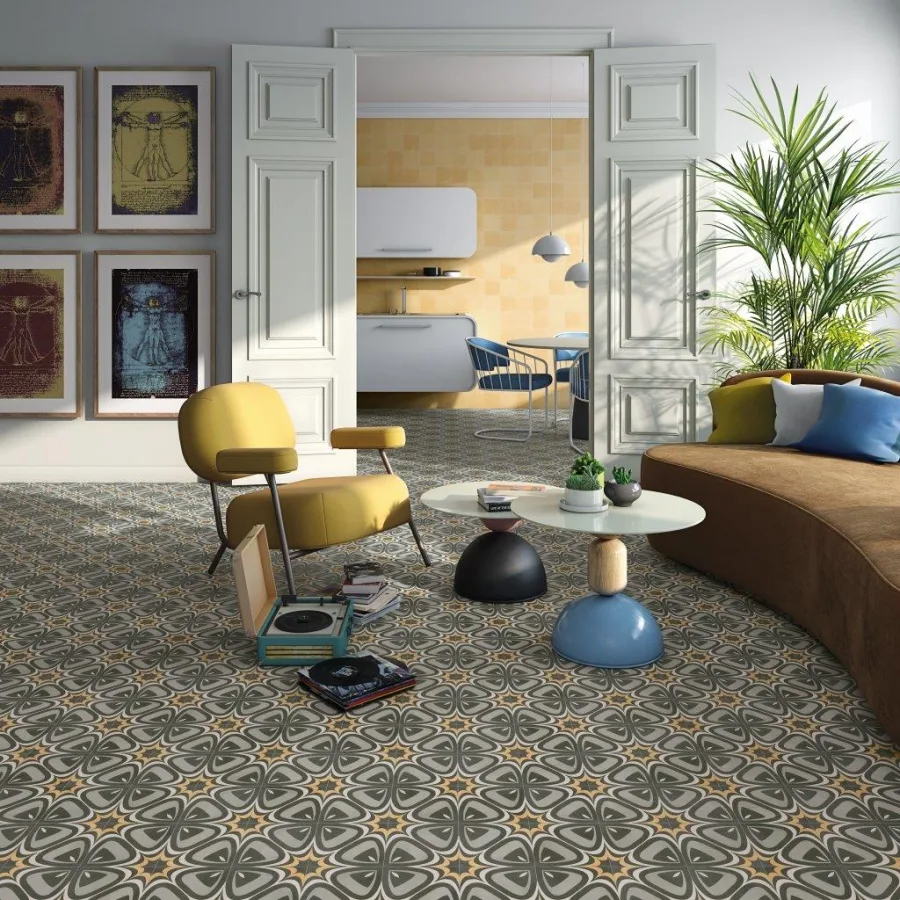 Vives Pop Tile Sixties Marengo 15x15