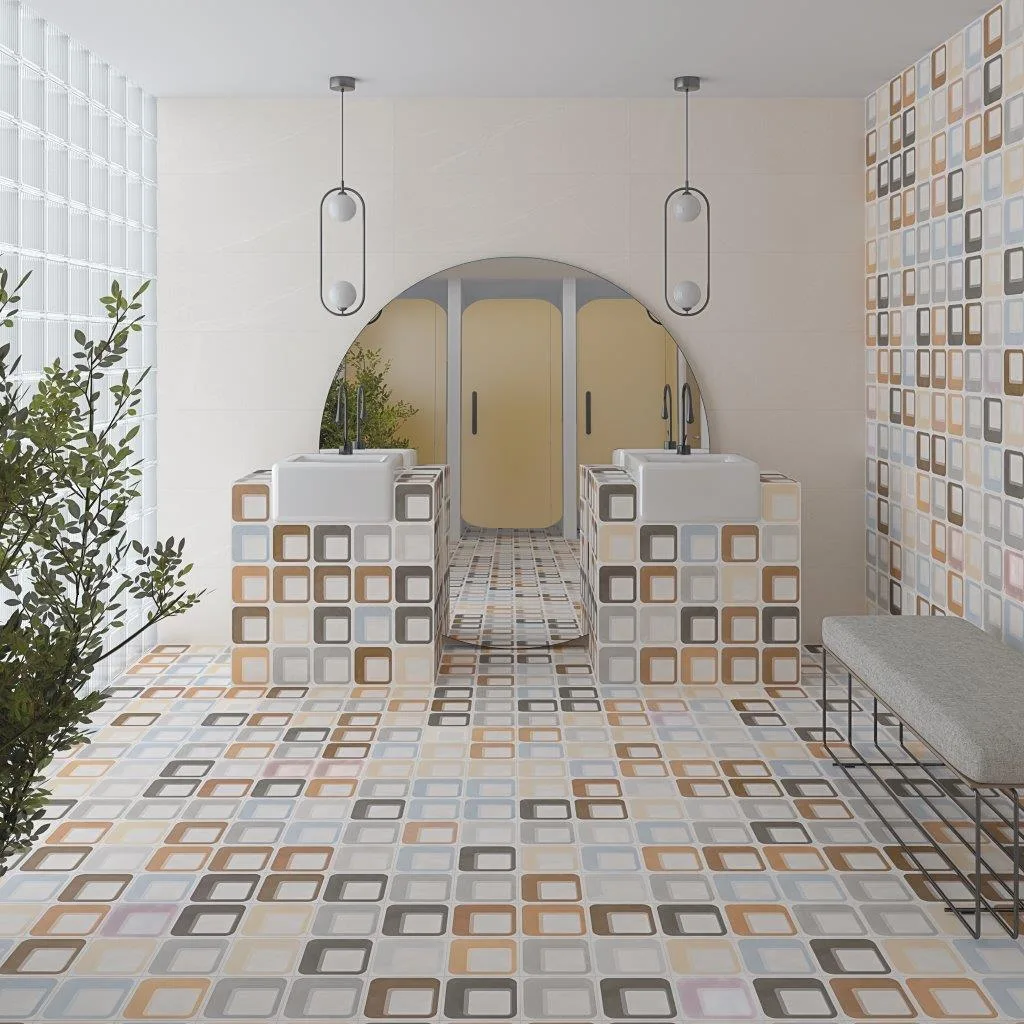 Vives Pop Tile Sixties Marfil 15x15