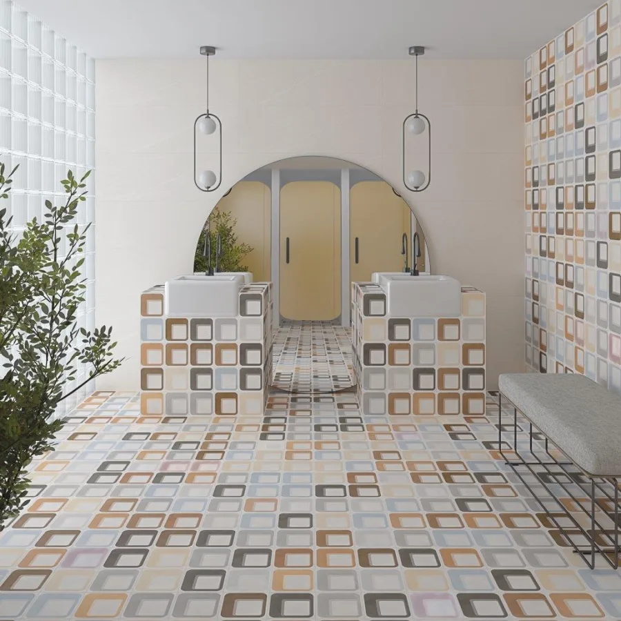 Vives Pop Tile Sixties Marfil 15x15