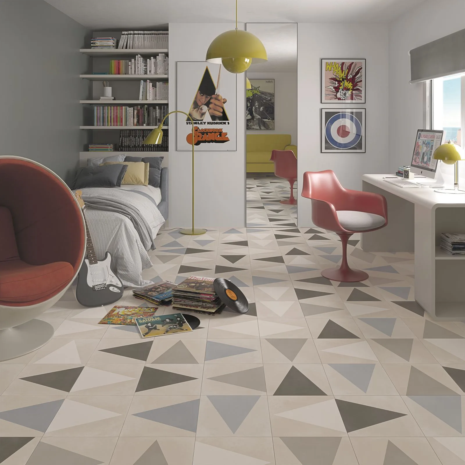 Vives Pop Tile Sixties Marfil 29,3x29,3