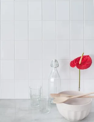 Adex Rivièra Liso Lido White 20x20