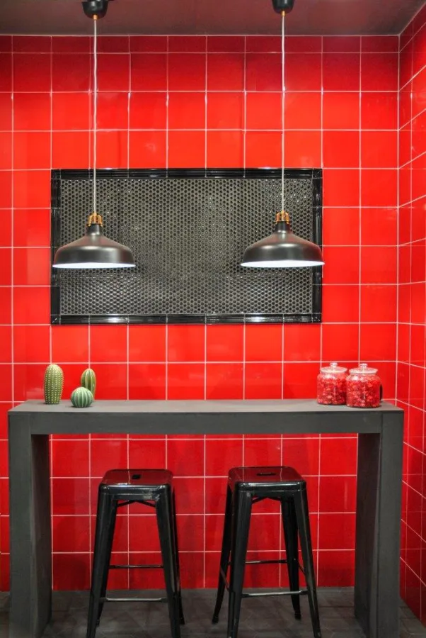 Adex Rivièra Liso Monaco Red 20x20