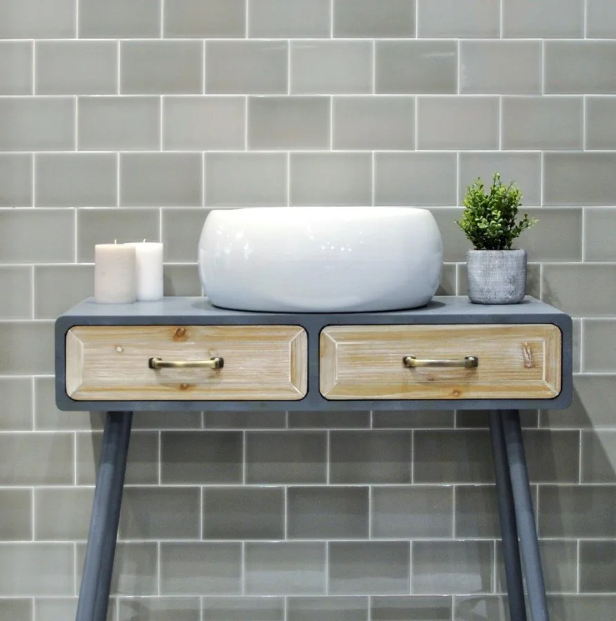 Adex Rivièra Liso Mundaka Gray 10x10