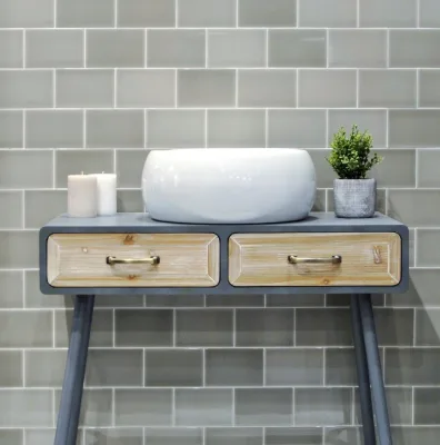 Adex Rivièra Liso Mundaka Gray 10x10