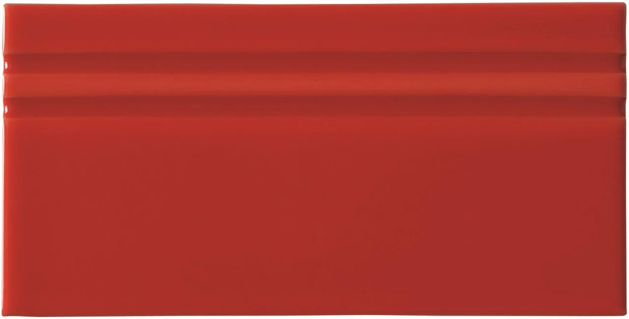 Adex Rivièra Rodapie Monaco Red 10x20
