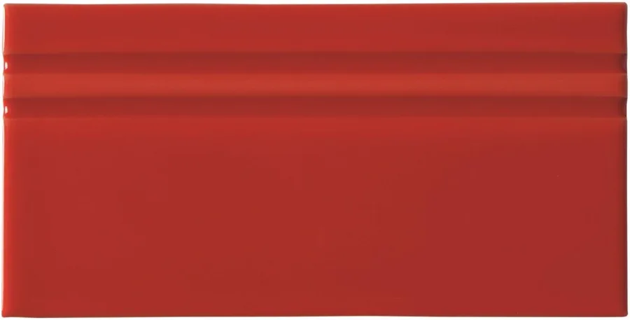 Adex Rivièra Rodapie Monaco Red 10x20