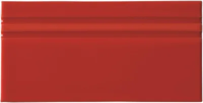 Adex Rivièra Rodapie Monaco Red 10x20