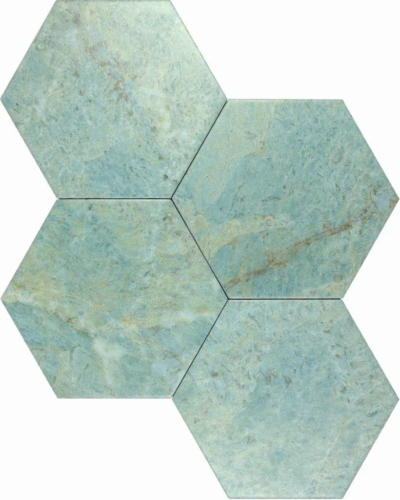 Cevica Rock Star Green Marble 14x16