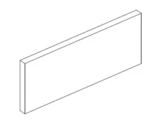 Vives Rodapié London-R Natural 9,2x59,3