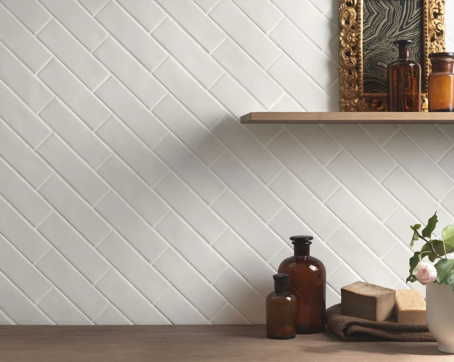 Tonalite Shibusa Bianco 5x15