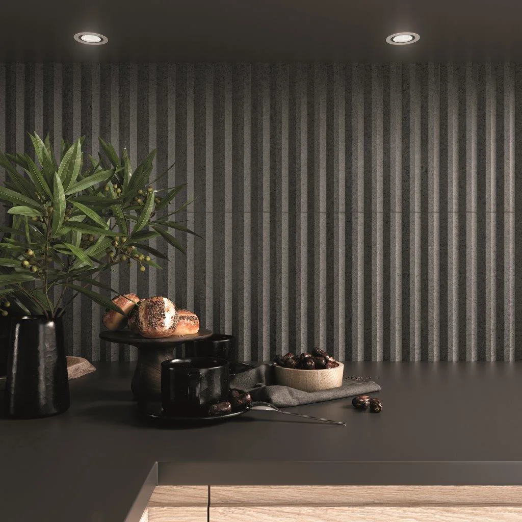 Wow Stripes Graphite Stone Matt 7,5x30