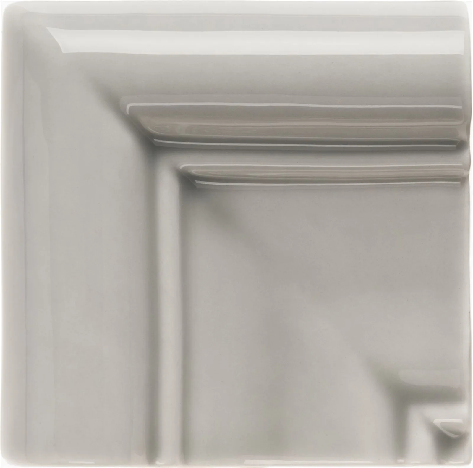 Adex Studio Angulo Marco Cornisa Graystone 7,5x7,5