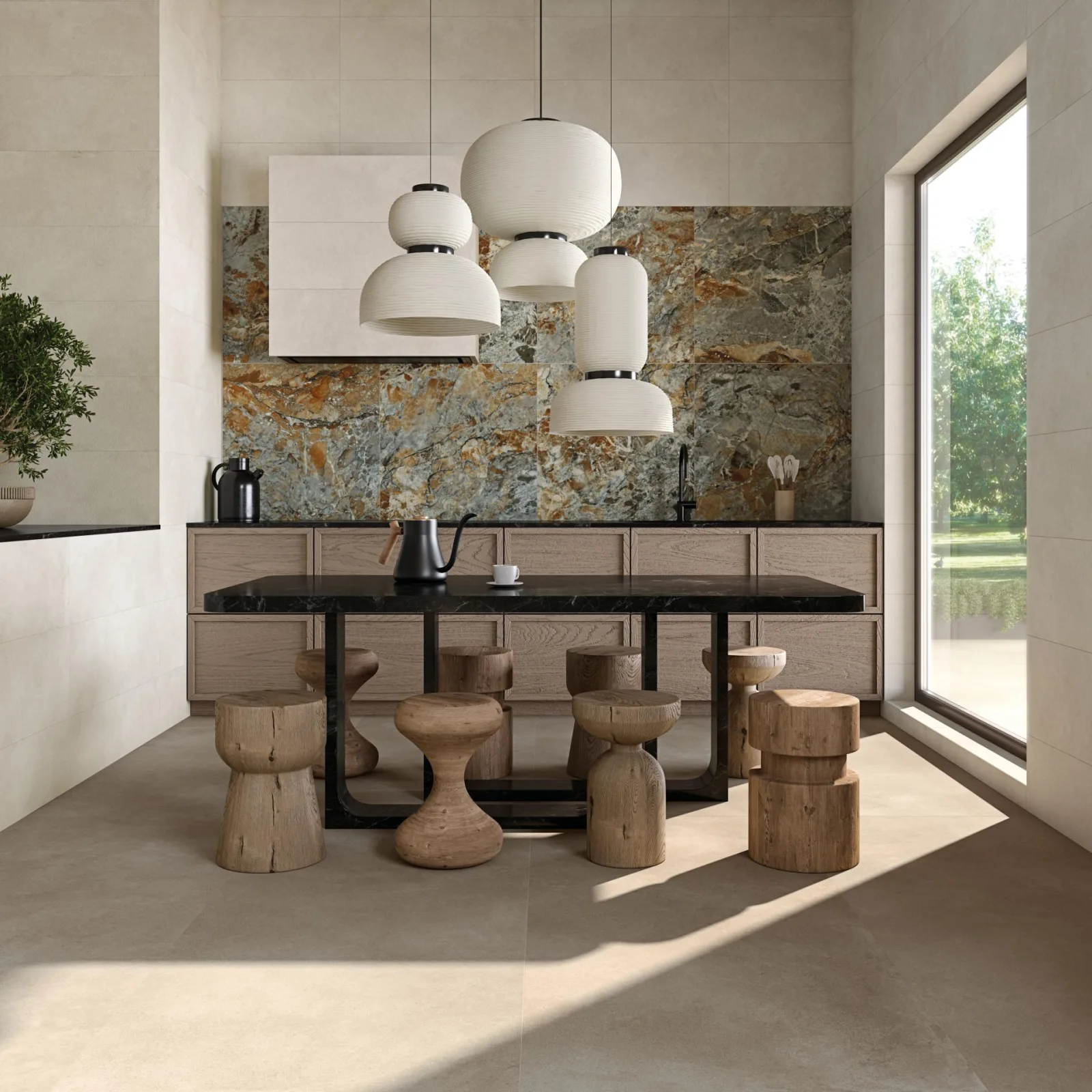 Vives Tandem-R Beige 120x120