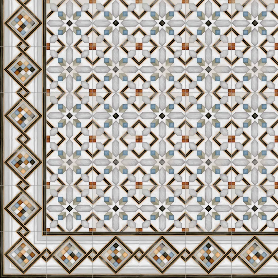 Vives Vodevil Demel Multi. 20x20