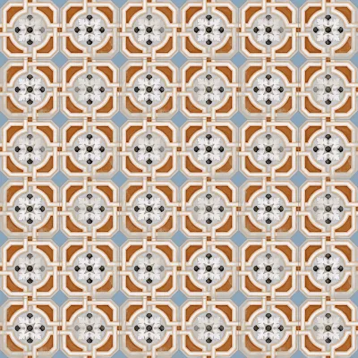Vives Vodevil Octogon Zimer Multi. 20x20