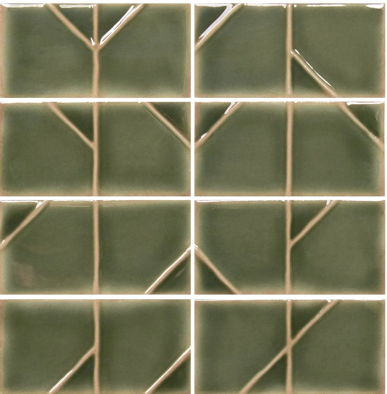 Wow Yoko Origami Moss 6,2x12,5