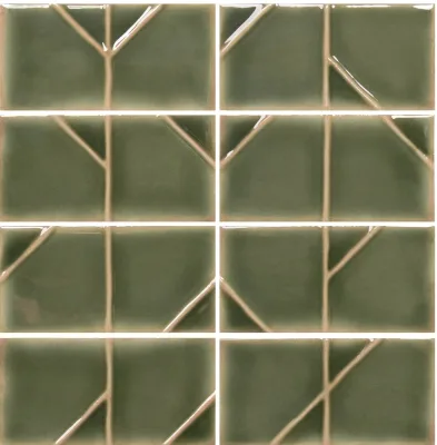 Wow Yoko Origami Moss 6,2x12,5