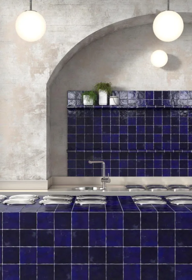 Cevica Zelij Antic Azul Special 10x10