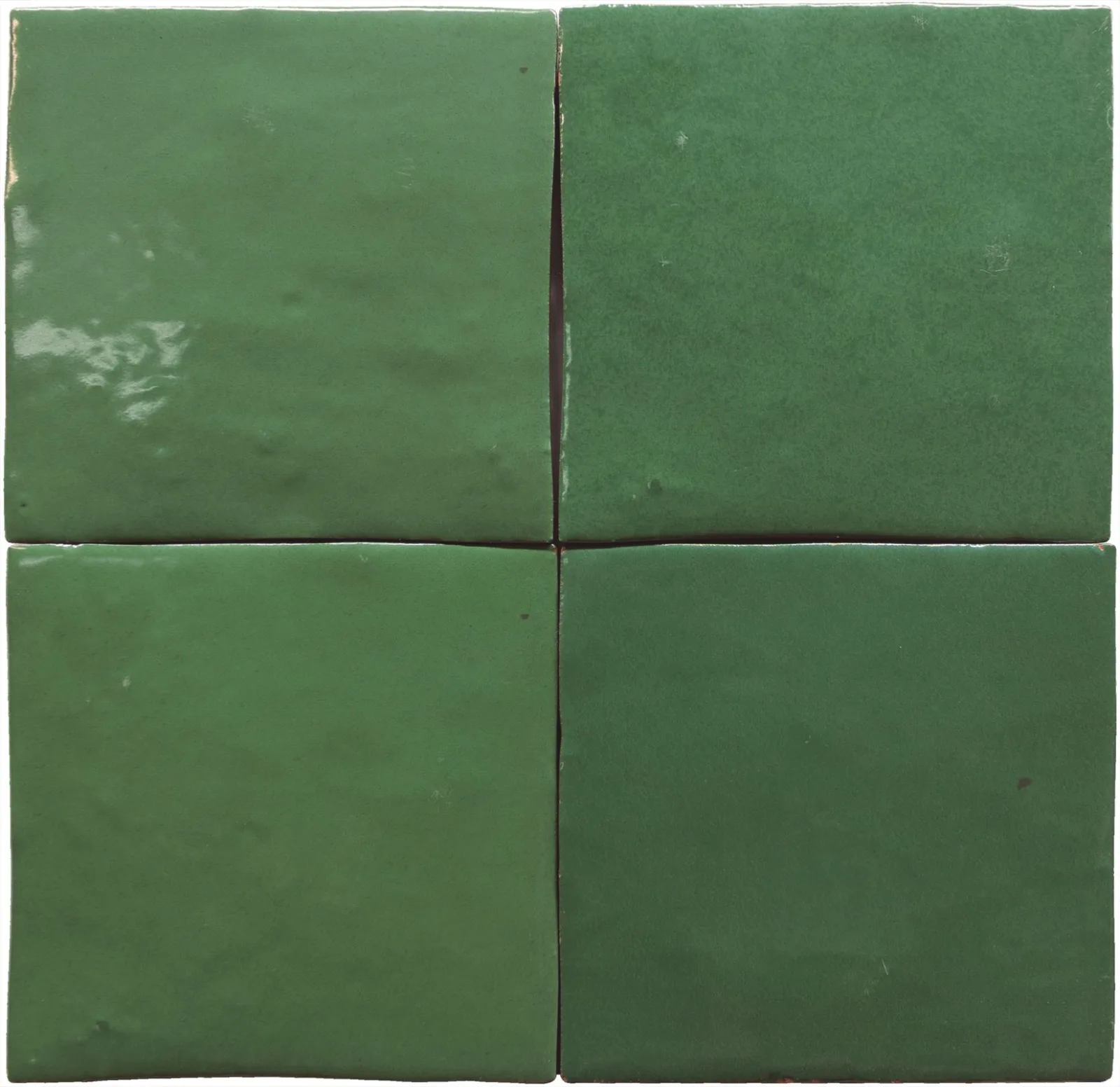 Cevica Zelij Verde Botella 10x10