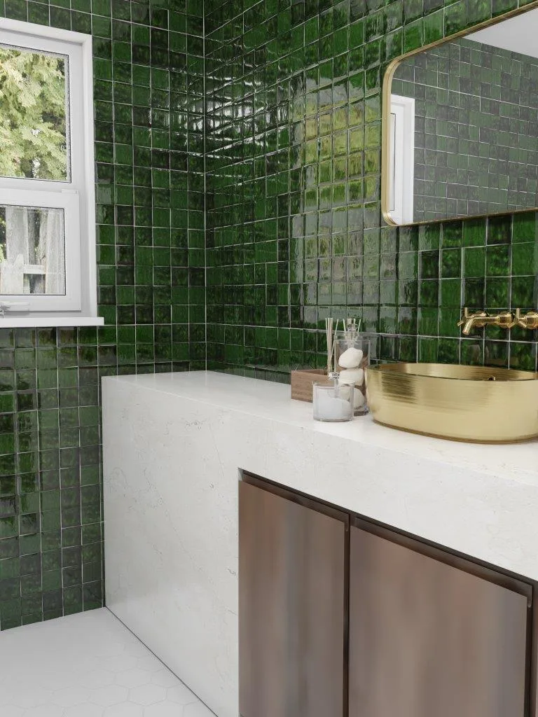 Cevica Zelij Verde Cobre Special 10x10
