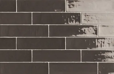 Natucer Zellige Black 6,2x25