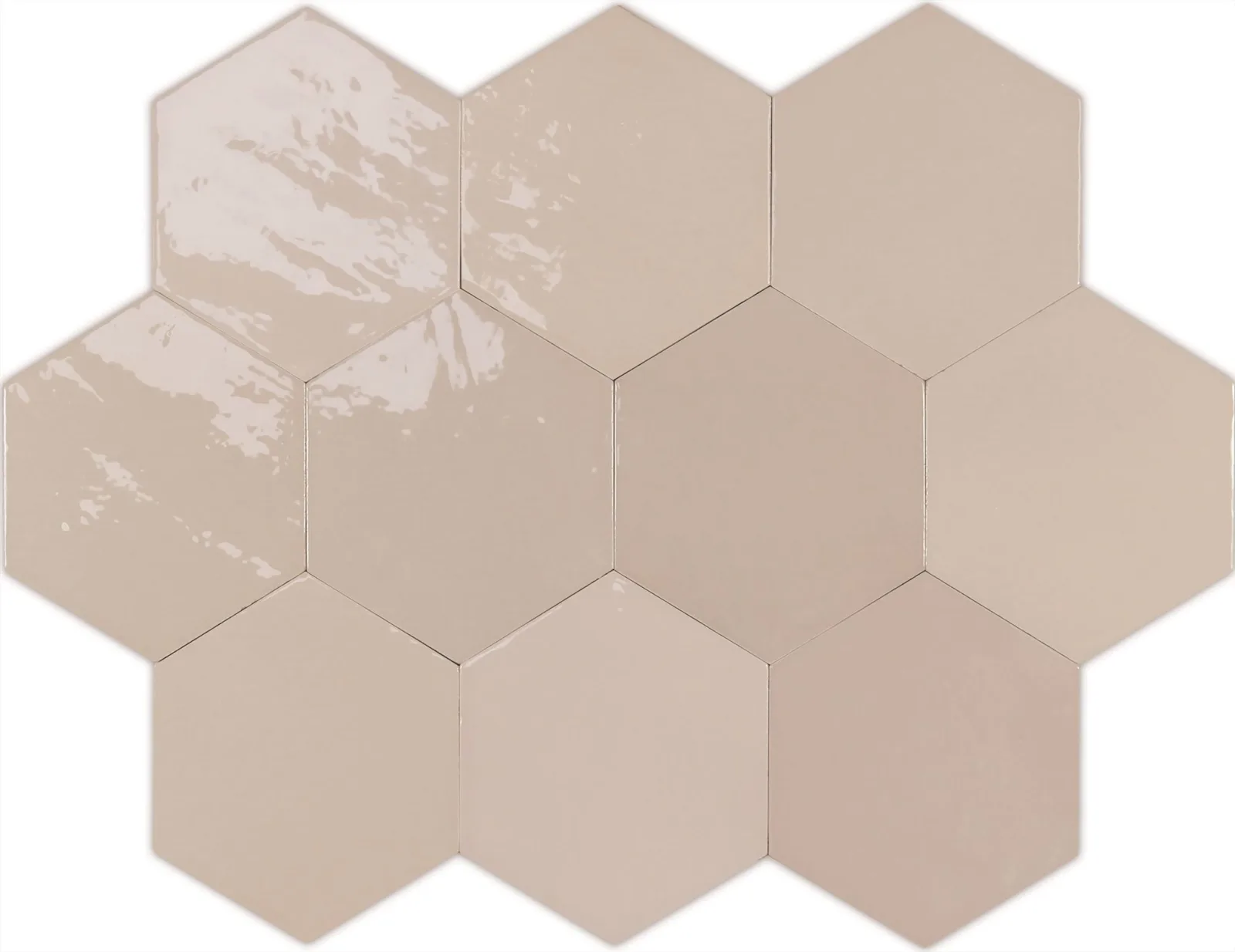 Wow Zellige Hexa Nude 10,8x12,4