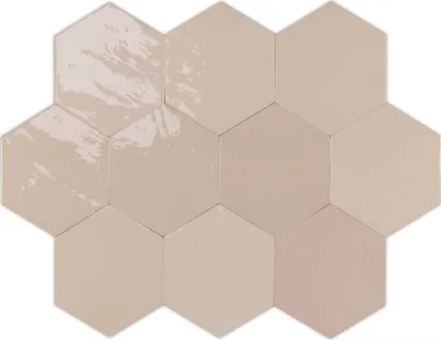 Wow Zellige Hexa Nude 10,8x12,4